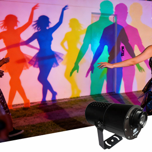 Contrôle d'éclairage de scène DMX, plusieurs projecteurs de scène à effet d'ombre 300W AC 100V-240V 8000K IP65 pour la <span class=keywords><strong>Coupe</strong></span> <span class=keywords><strong>du</strong></span> <span class=keywords><strong>Monde</strong></span> - Product Image 1