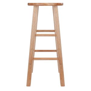 Juego de 2 taburetes de bar Db Modern con estructura de madera, diseño natural, para uso en cocina, hogar y restaurante. - Product Image 6