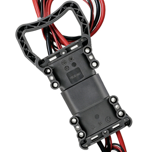 Suministro al por mayor de fábrica: Conjunto de cableado de batería con enchufe REMA de 160A 320A, cable de alimentación industrial para montacargas eléctricos - Product Image 2
