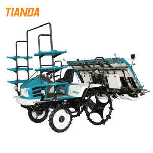 Chinese <b>Walking</b> Behind Rice Transplanter Hand Working Rice Planter - Product Image 5