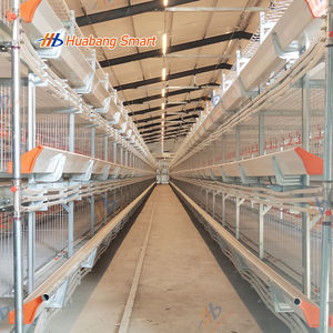 עמיד חוזק גבוה רשת מרותך וציפוי נגד קורוזיה מערכת כלוב עופות - Product Image 3