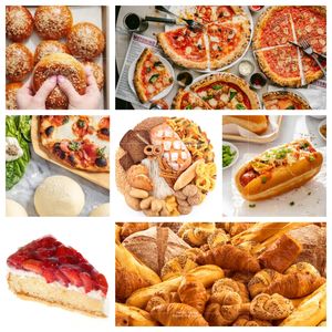 Amasadora Industrial de 80 kg, 100 kg, 160 kg, 200 kg, 260 kg, Máquina para Hacer Pan, Amasadora de Masa para Pizza en Venta - Product Image 5