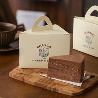 Cajas de Panadería de Papel Personalizadas con Ventana Transparente, Logotipo Estampado en Caliente, Embalaje para Galletas, Pasteles y Postres, Caja de Pastel Plegable de Kraft