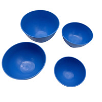 Bol de mélange en silicone antiadhésif et facile à nettoyer pour matériaux d'empreinte en plâtre de gypse, vente en gros pour grossistes et distributeurs