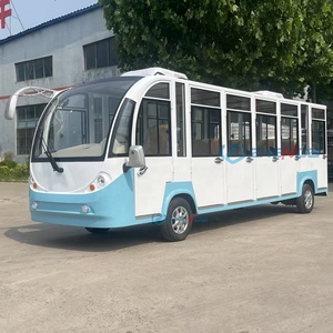 Autobús Turístico Eléctrico Popular de 14 Asientos, Autobús Turístico Eléctrico Cerrado, Autobús de Transporte Turístico - Product Image 3