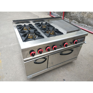 Nhà Hàng Sử Dụng Gas Range & Lava Rock Griddle & Lò Nướng Nhanh Máy Nấu Ăn Sản Phẩm Oem - Product Image 2