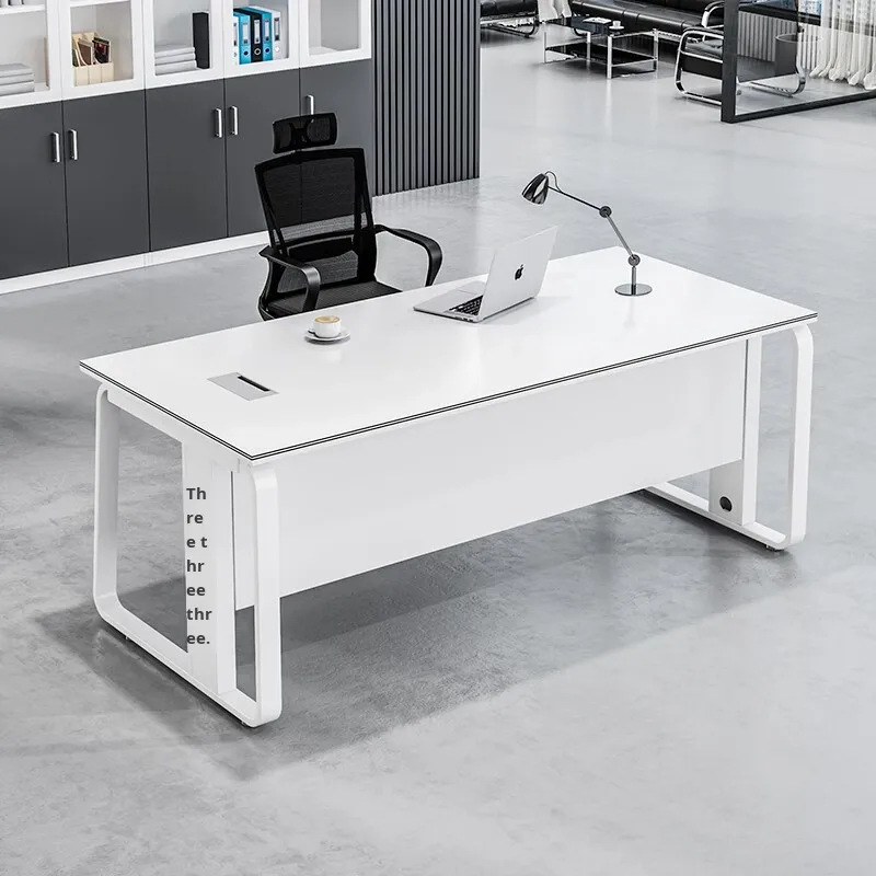 Modern Style Wooden Panel Office Desk