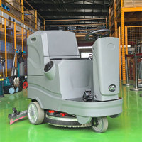 Nettoyeur de sols haute performance 3650 ㎡ Machine de nettoyage de sols industrielle à batterie Li-ion 24V avec réservoirs d'eau de 80L/85L pour une efficacité de nettoyage optimale