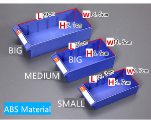 Tủ đựng phụ tùng nhựa, tủ dụng cụ, tủ đựng phụ tùng thay thế, tủ thép, nhiều tùy chọn, 100 ngăn kéo, nội thất văn phòng hiện đại - Product Image 6