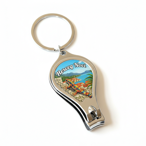 Vente en gros de souvenirs de voyage personnalisés de Herceg Novi, Montenegro, coupe-ongles, ouvre-bouteille, porte-clés - Product Image 3