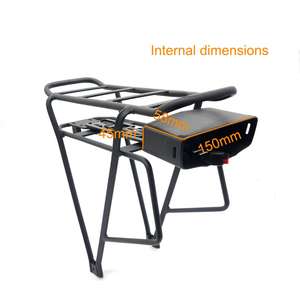 Greenpedel Rack Tipo v <span class=keywords><strong>36v</strong></span> 48v 10Ah 15Ah 21Ah de litio de bicicleta eléctrica de la batería E bicicleta las células - Product Image 3