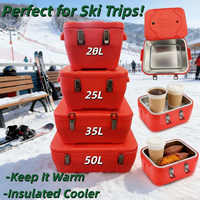 4-teiliges Set 20L/25L/35L/50L Catering Speisenwärmer Isolierte Thermobehälter für Outdoor-Veranstaltungen