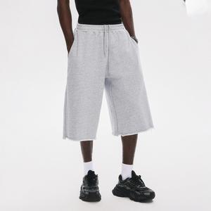 <span class=keywords><strong>Pantaloncini</strong></span> da jogging da <span class=keywords><strong>uomo</strong></span> in felpa pesante 100% <span class=keywords><strong>cotone</strong></span>, personalizzabili, larghi, con doppio elastico in vita, <span class=keywords><strong>taglie</strong></span> <span class=keywords><strong>forti</strong></span> - Product Image 1