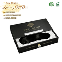 Emballage de luxe imperméable pour soins capillaires avec inserts en éponge – Options colorées haut de gamme personnalisables