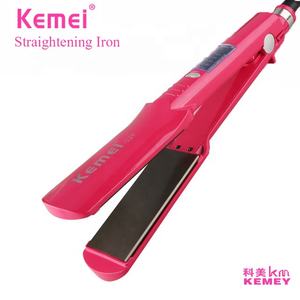 Kemei Km 029 Lcd Professionele Stijltang Haarkrultang Elektrische Spalk Stoom Krultang Rechttrekken Permanent Krultang - Product Image 2