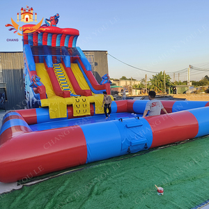 चांदनी वाणिज्यिक <span class=keywords><strong>inflatable</strong></span> किड्स पार्टी स्पाइडर मैन वाटरस्लाइड बूय पानी स्लाइड कैसल स्विमिंग पूल पीवीसी सामग्री 600 - Product Image 2