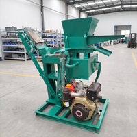 Petite machine automatique de fabrication de briques en terre cuite hydraulique diesel SY2-25