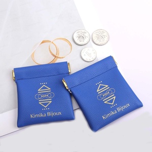 Bolsa de Almacenamiento de Gafas y Relojes de Cuero PU con Logotipo Personalizado, Cierre Magnético, Reutilizable, para Auriculares y Monedas - Product Image 4