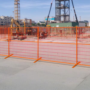 ألواح سياج مؤقتة مطلية بالمسحوق بطول 6 أقدام للاستخدام الخارجي في البناء والفعاليات في كندا - Product Image 3