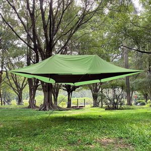 Tente à air personnalisée en usine camping en plein air <span class=keywords><strong>hamac</strong></span> triangle double couche <span class=keywords><strong>avec</strong></span> filets et bâche imperméable - Product Image 1