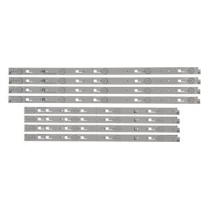 8Pcs JDE 49 ''CSP DRTซ้าย/ขวาV02 SVY490A23 Rev00_5LED-L/R LED Strip LightสำหรับSony KD-49XD7005 KD-49XD7066 XBR-49X700D - Product Image 1