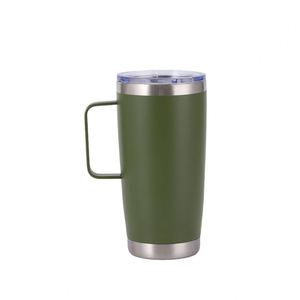 แก้วกาแฟสแตนเลสขนาด 20 ออนซ์ ฝาปิดแบบเลื่อน ป้องกันการหก เหมาะสำหรับตั้งแคมป์กลางแจ้ง เก็บอุณหภูมิได้ดี ชุดของขวัญวันหยุด ASM26 - Product Image 5