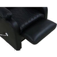 Chaise de jeu pour le bureau à domicile, les cafés Internet, design moderne, cuir confortable, canapé inclinable, appui-tête réglable