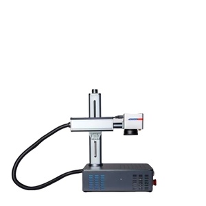 Machine de gravure laser à fibre pour pierre, métal, bois, caoutchouc, plastique - Système de marquage CNC de table avec marquage profond - Product Image 1