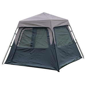 เต็นท์แคมป์ปิ้งสำหรับครอบครัวแบบ Glamping โครงสร้างตรง แข็งแรง ทนทานทุกฤดู สองชั้น กันน้ำ น้ำหนักเบา กางอัตโนมัติรวดเร็ว - Product Image 5