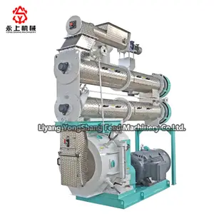 SZLH Ring Die Poultry Cow Pelletizer For Animal Feeds Heavy Duty Feed Pellet Machine Farm