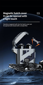 Tiếng Ồn Giảm Handsfree Mới Nhất Chơi Game Tai Nghe TWS Kinh Doanh Gt02 Tai Nghe Không Dây <span class=keywords><strong>Bluetooth</strong></span> 5.3 Headphone Thể Thao Earbuds - Product Image 5