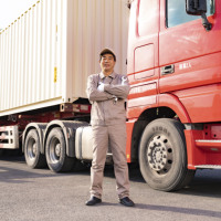 Service de logistique de transport routier porte-à-porte en Chine, transport de fret transfrontalier, livraison de marchandises, suivi complet