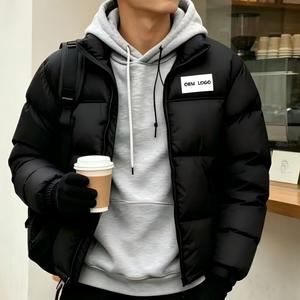 Chaqueta de Invierno <span class=keywords><strong>North</strong></span> 1996, con Capucha, Negra, de Nailon Ligero y Cálido, Rellena de Plumón, con Logotipo Personalizado al por Mayor - Product Image 5