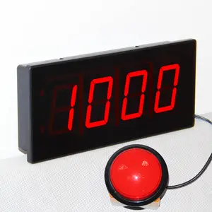 CHEETIE CP12 Custom 4 Digit Mini Size Digital Indoor LED Countdown Digital Clock Insert