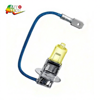 Ampoule de phare halogène automobile H3 12V 55W en promotion du fabricant, homologuée E-mark, pour feux de jour (DRL) et antibrouillard jaunes, accessoires automobiles