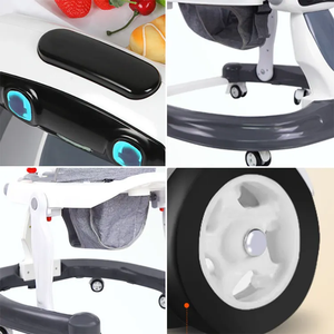 Bicicleta bebé equilibrio andador <span class=keywords><strong>paseo</strong></span> en juguetes chico scooter/Andador de bebé con ruedas y asiento/anti-vuelco niños carrito de bebé andador - Product Image 5