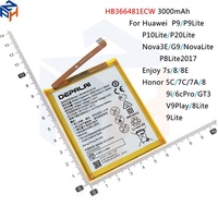 Batterie HB366481ECW pour Huawei P10 P20 Honor 9 P9 Plus Lite P20Lite Nova3E G9 P8 Enjoy 7s 5C 7C 7A HB376883ECW HB386280 HB396285