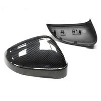 Coque de rétroviseur latéral en fibre de carbone pour Audi Q8 SQ8 RSQ8 2018-2022, coque de rétroviseur extérieur en carbone sec, amélioration esthétique