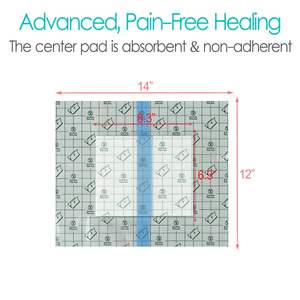 Bandages d'incision transparents, barrière imperméable, protection pour la douche, pour les plaies importantes, sans colle - Product Image 5