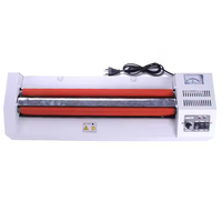 Machine à plastifier ENJOYBONG 460C chaud/froid, 4 rouleaux, largeur 460 mm, épaisseur 1 mm, vitesse 600 mm/min, pour formats A2-A6, usage bureautique
