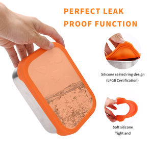 Boîte à lunch bento en acier inoxydable Aohea - Product Image 2