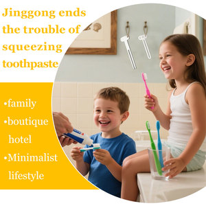 Di alta qualità spremiagrumi in acciaio inox manuale <span class=keywords><strong>tubo</strong></span> di metallo spremiagrumi per dentifricio olio cosmetico crema spremiagrumi - Product Image 6