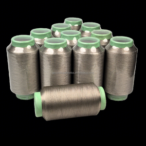 Hilo Conductivo Plateado 140D para Blindaje <span class=keywords><strong>EMI</strong></span>, Protección EMF, Antibacteriano, para Tejido y Costura - Product Image 3