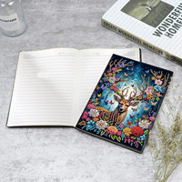 Kit de peinture diamant DIY de forme spéciale pour carnet de notes, carnet de croquis et journal intime