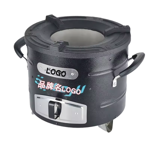 NB FAVOUR Edelstahl Haushalt Brennholz ofen Tragbarer afrikanischer Camping grill Outdoor BBQ Faltbare Eisen kohle - Product Image 1