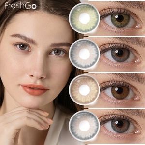 신선 연간 콘택트 렌즈 도매 화장품 눈 렌즈 컬러 연락처 눈 색깔 콘택트 렌즈 - Product Image 1