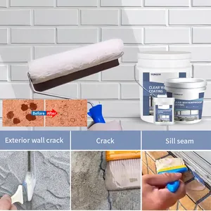 Superstarke 100g 300g 20kg unsichtbare Dach leckage Außenwand Klare Acryl-Abdichtung beschichtung für Beton - Product Image 5