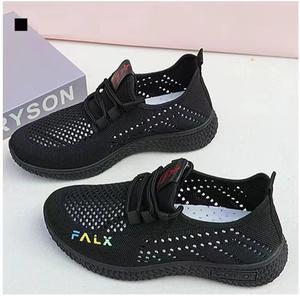 Zapatos de béisbol informales deportivos <span class=keywords><strong>para</strong></span> <span class=keywords><strong>mujer</strong></span>, zapatillas de suela suave con cordones, de red, talla grande, <span class=keywords><strong>para</strong></span> verano - Product Image 2
