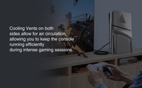 Coque en ABS ultra-fine pour console Slim, étanche, résistante aux chocs et à la poussière, compatible avec la 5 Slim
