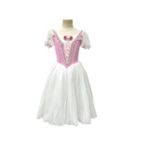 Tutu de ballet Giselle Coppelia pour fille, robe romantique, jupe longue pour femme adulte, costume de performance pour compétition